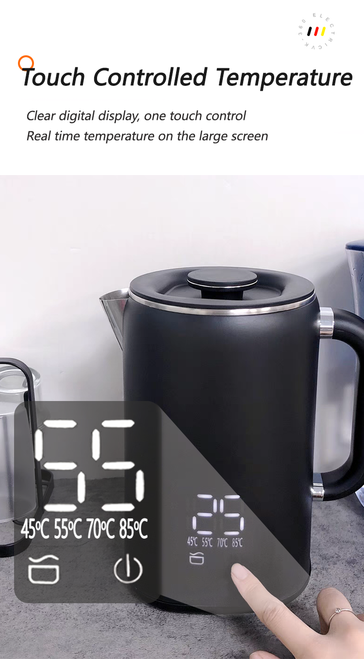 عالية الجودة الكهربائية الروسية Samovar Hervidor De Agua Electrico 2 في 1 غلاية ماء إبريق الشاي مجموعة غلايات للمطبخ المنزل
