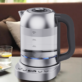دائم الدفء جودة عالية 2.0L زجاج رقمي غلاية شاي كهربائية الماء الساخن صانع الشاي السريع مصباح ليد 