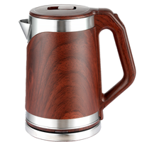 ماكينة صنع الشاي المنزلية 2.0 لتر من الفولاذ المقاوم للصدأ غلاية كهربائية حماية غلاية مياه لاسلكية غلاية إبريق كهربائية 