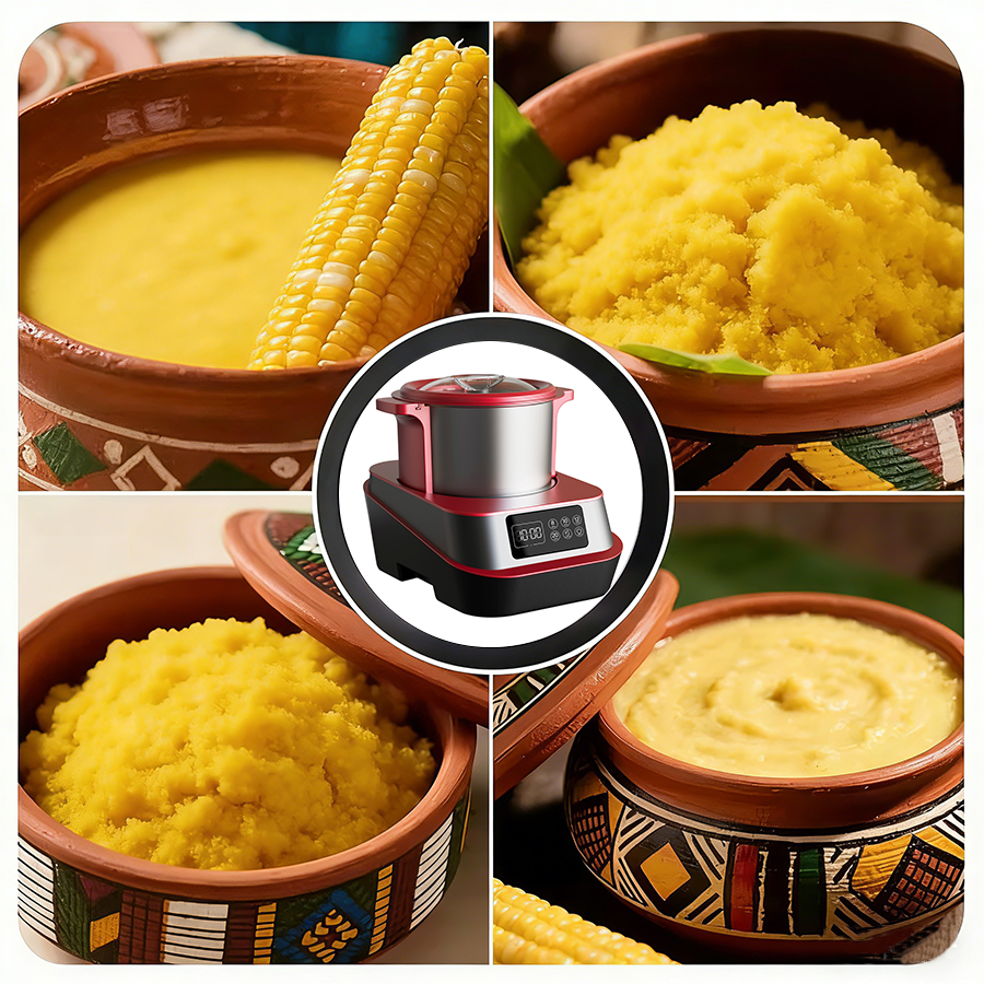 ماكينة صنع السنونو الكهربائية متعددة الوظائف، ماكينة فوفو 2 في 1، طهي وتقليب الطعام من الدرجة 304 من الفولاذ المقاوم للصدأ، جهاز مطبخ سهل التنظيف لأوغالي نشيما بانكو إيبا