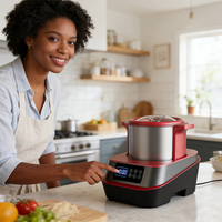 ماكينة صنع السنونو الكهربائية عالية السرعة من أجل تجهيز الطعام بقصف اليام من الفولاذ المقاوم للصدأ، سهلة التنظيف للاستخدام التجاري المنزلي