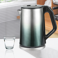 الأجهزة المنزلية الذكية 2.0l 304 إبريق كهربائي للطعام براد مياه غلاية كهربائية بطبقة مزدوجة للمياه المغلية