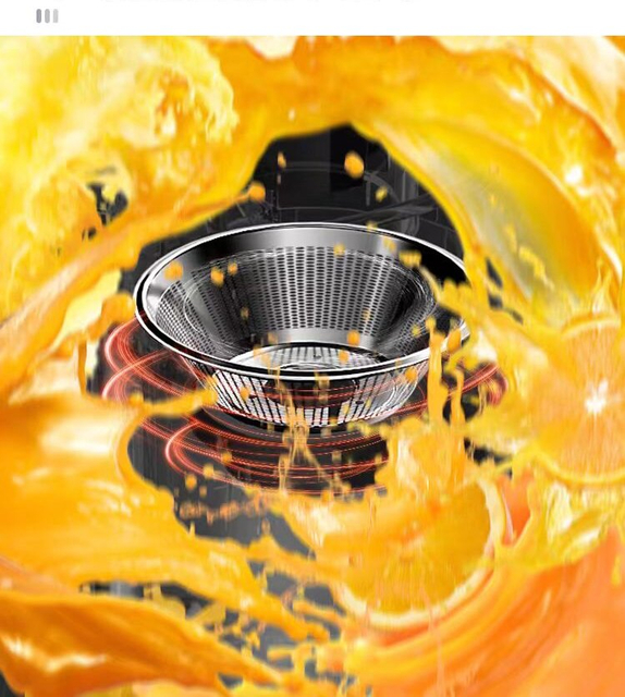 جهاز مطبخ منزلي مستعمل، عصارة كهربائية تعمل بالطرد المركزي، ماكينة مزج الفواكه والخضروات، عصارة بطيئة متعددة الوظائف 