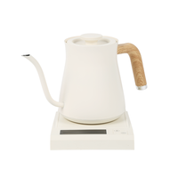 الأجهزة المنزلية للفندق غلاية قهوة Gooseneck إبريق قهوة كهربائي 1.8l لاسلكي للغلايات اليدوية صب كهربائي فوق صانعي القهوة