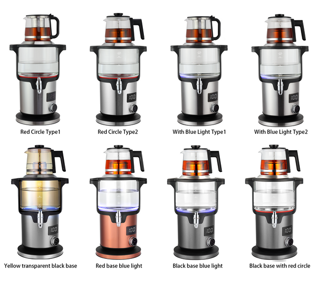 عالية الجودة 5.6l الفولاذ المقاوم للصدأ السماور صانع الشاي يغلي حماية الجافة غلاية ماء كهربائية تركيا الشاي السماور من جرة الشاي