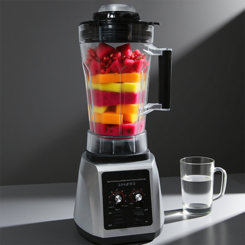 الجملة 2200 واط 6 لتر عصير خلاط كسارة الجليد عصارة خلاط خلاط الطاقة التجارية مع قوي 304 شفرة فولاذية غير قابلة للصدأ