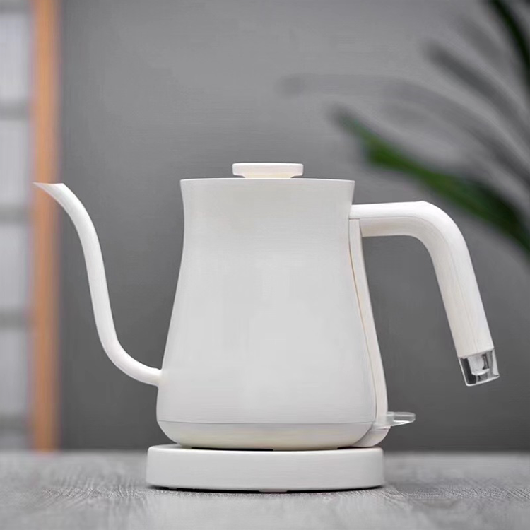 الأجهزة المنزلية المحمولة 0.7L 1350 واط التدفئة السريعة صب فوق غلاية القهوة Gooseneck إبريق قهوة لتخمير الشاي والقهوة