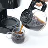 1.5L سعة كبيرة 5-10 أكواب مكافحة بالتنقيط تصفية صانع القهوة الكهربائية بالتنقيط ماكينة صنع القهوة للمقهى