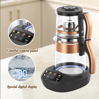 أحدث أجهزة منزلية Lran Glass Tea Kettle 1500W MULTI-FUNCENTAL TEA MACHIME Double Glass Tea مع Infuser