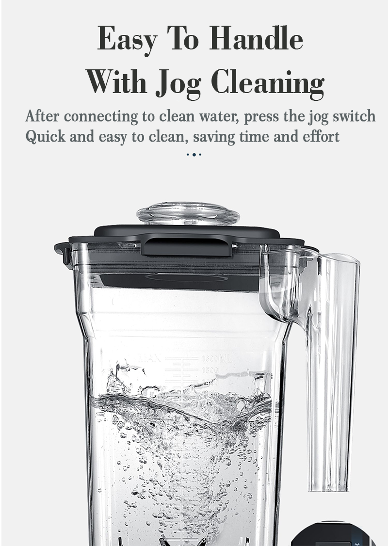 1800 واط منتج أغذية قوي كبير صناعي متعدد الوظائف عالي السرعة عصير الفاكهة المنزل المطبخ منتج أغذية كهربائي خلاط